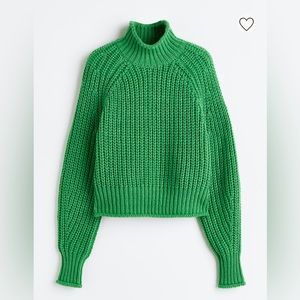 Green H&M Sweater Size Small (worn once!)